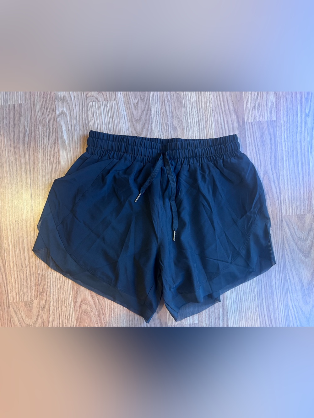 HALARA Black Drawstring shorts - XS long